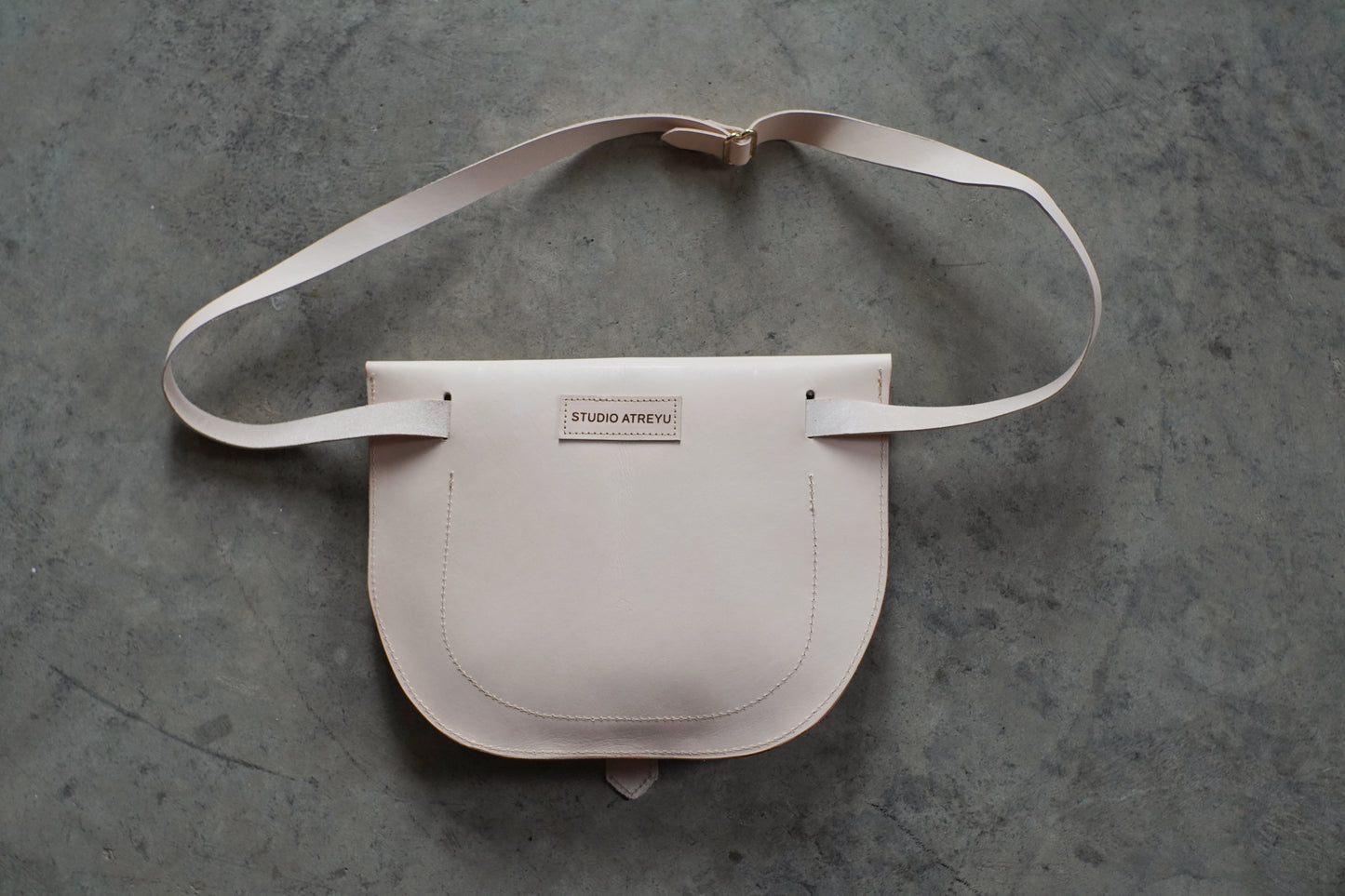 Handmade Leather Sling Pack