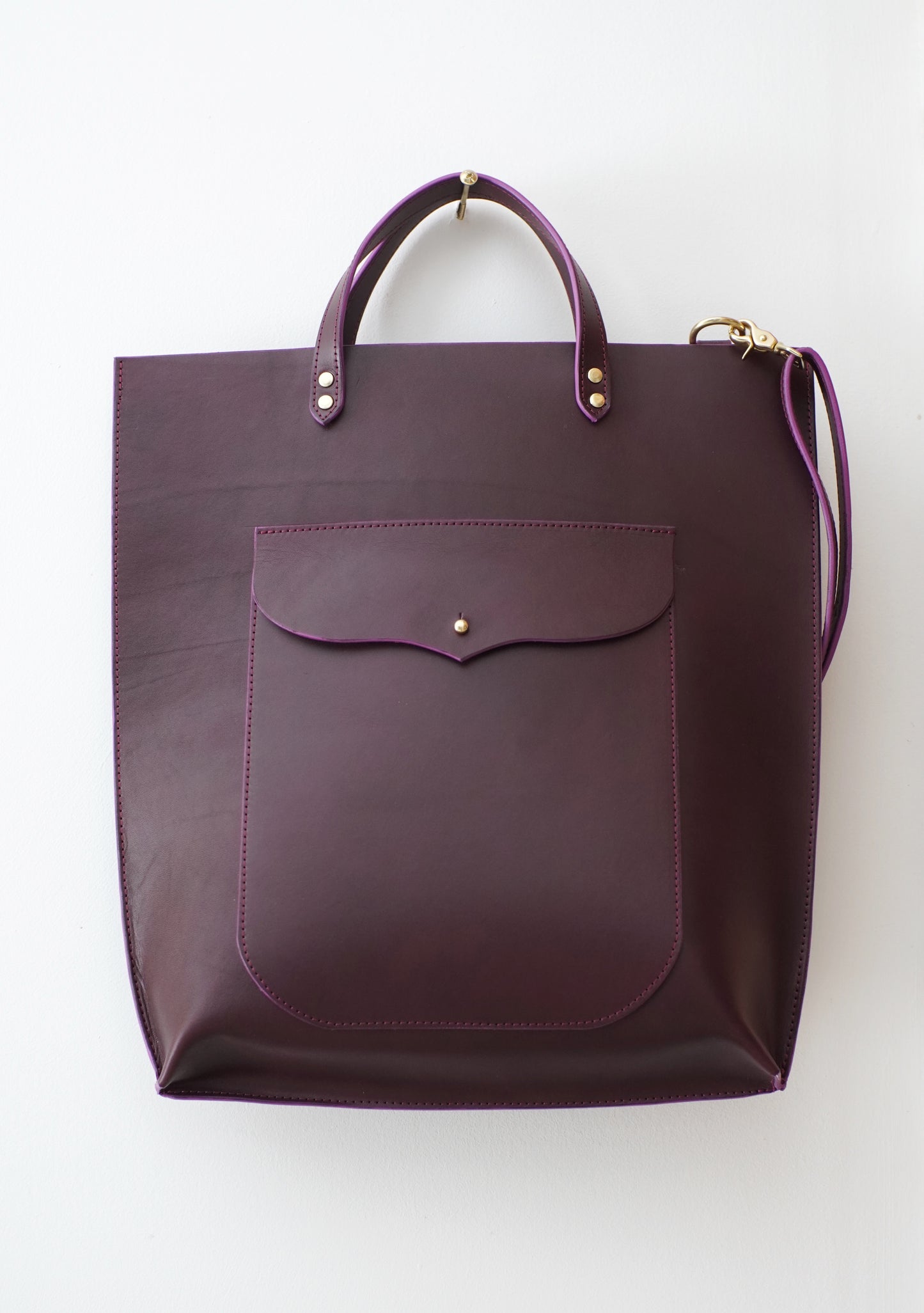 Vegetable Tanned Market Tote