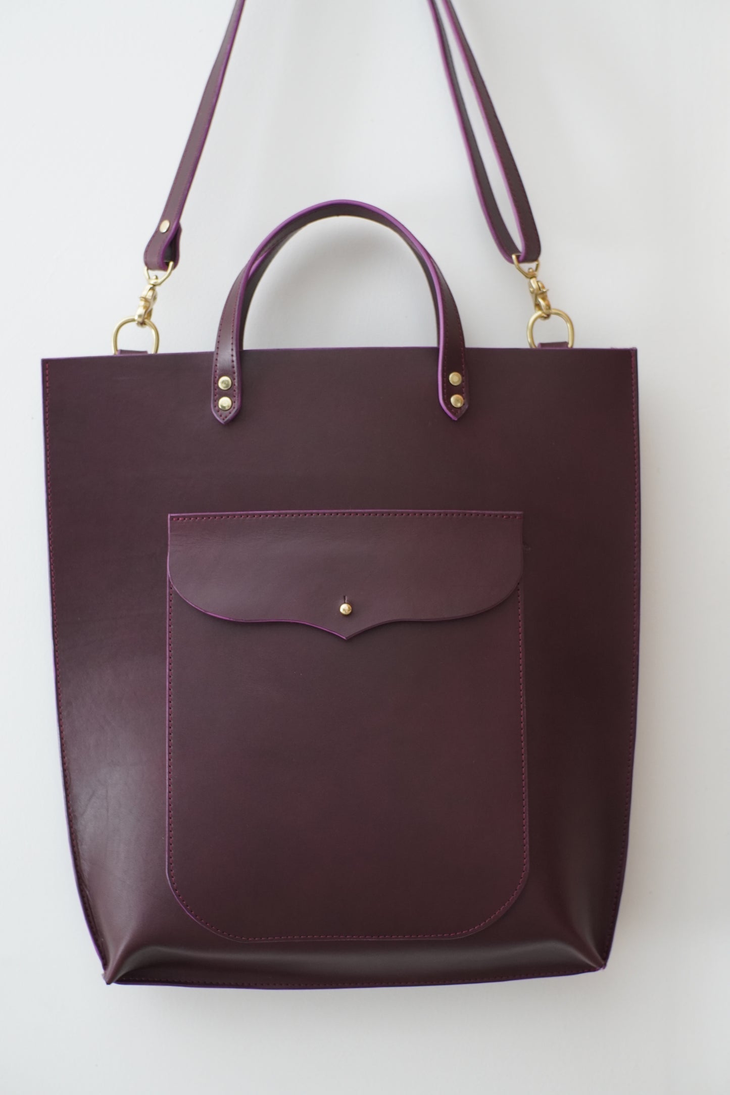 Vegetable Tanned Market Tote