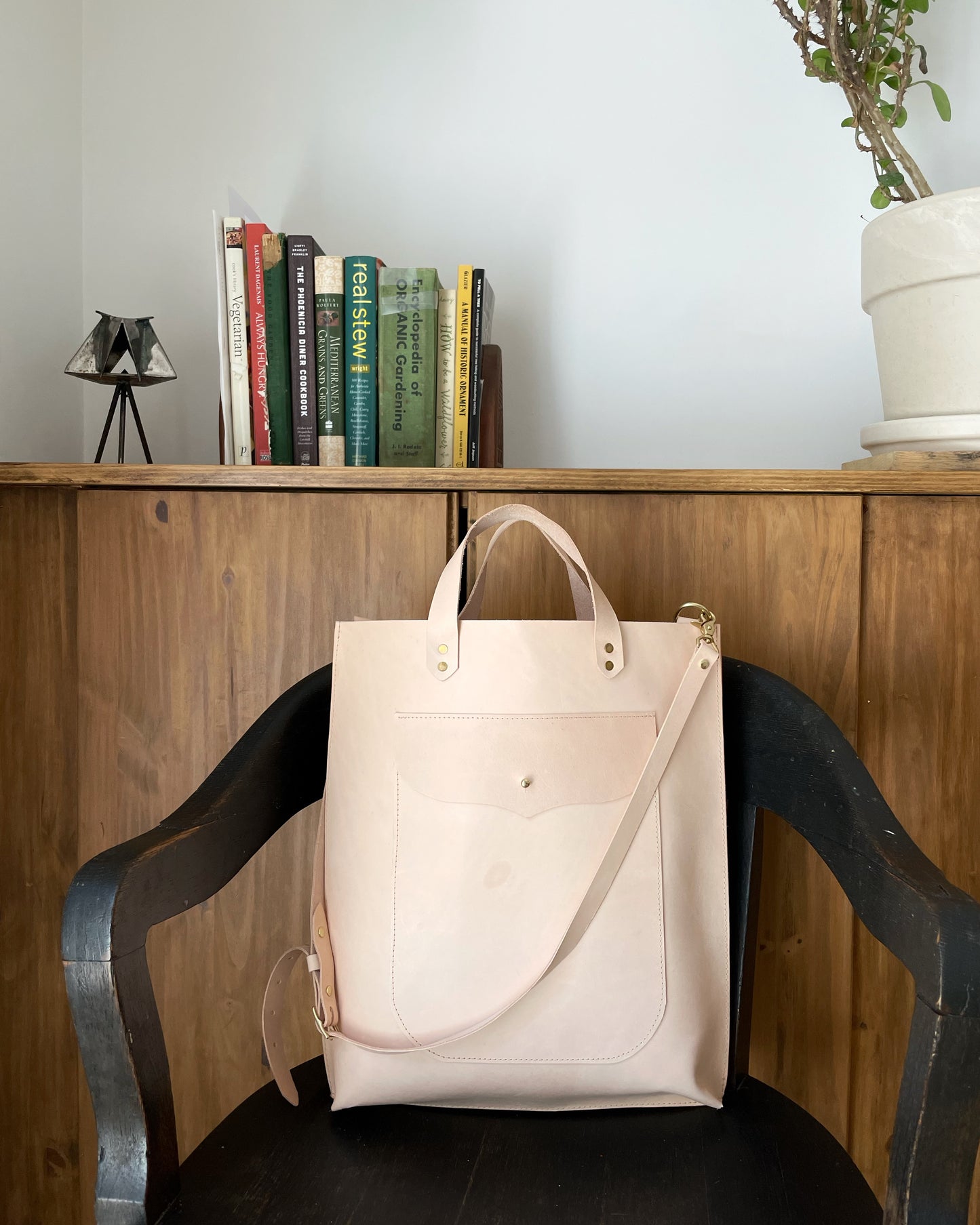 vegetable tanned Tote bag
