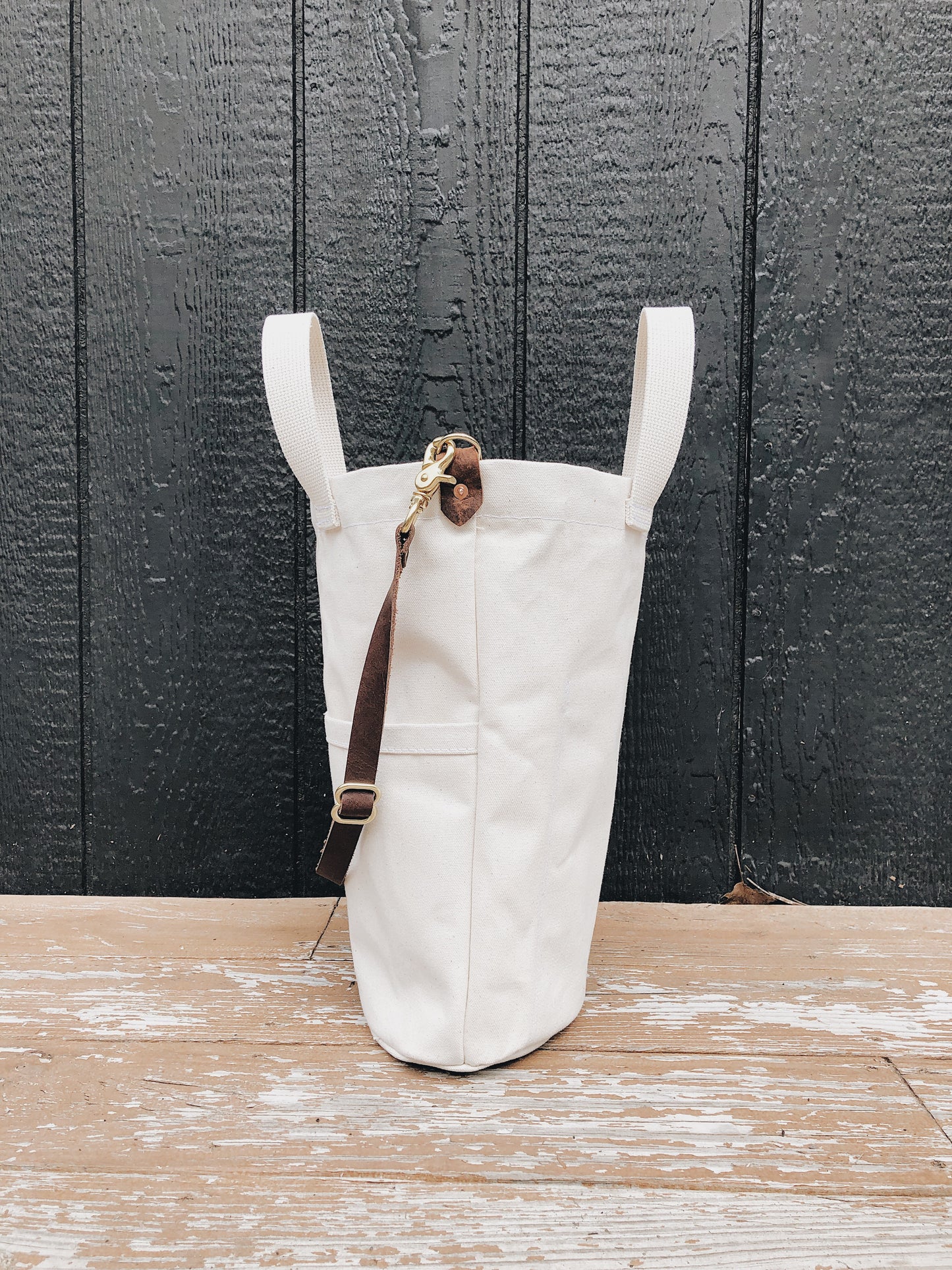Canvas Bucket tote