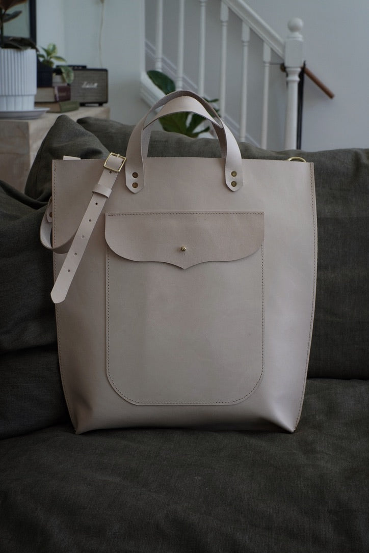 vegetable tanned Tote bag
