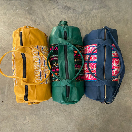 Large Boho Duffle Bags