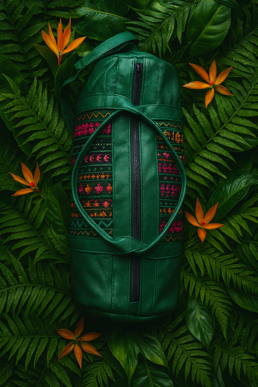 Large Boho Duffle Bags