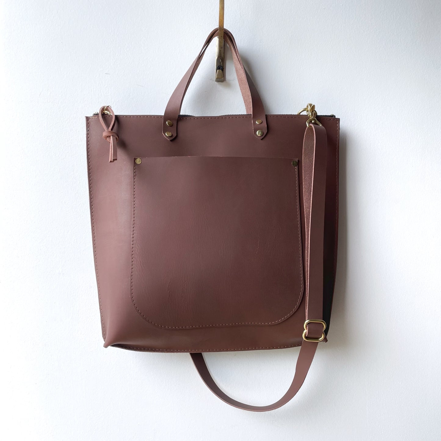 The Gunhild Medium Leather Tote Bag