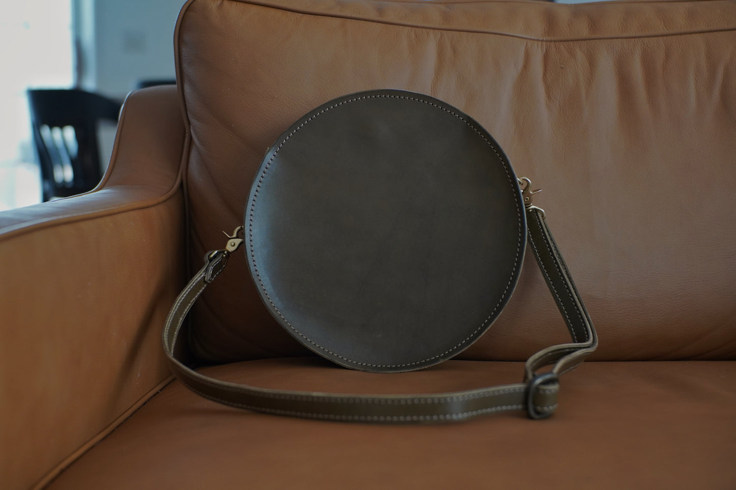 Circle Crossbody Bag-Mini Moon