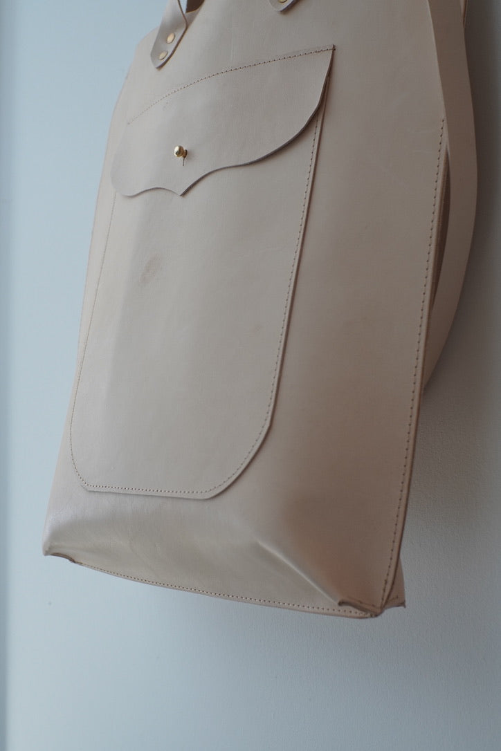 vegetable tanned Tote bag