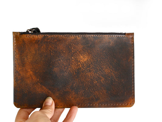 Artisan Leather Mini Pouch