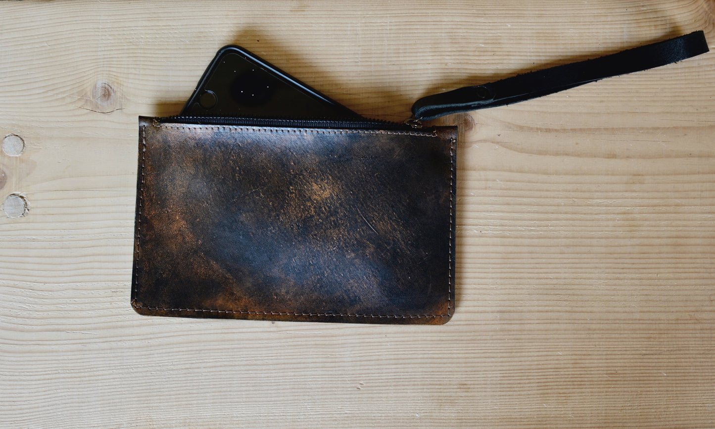 Artisan Leather Mini Pouch