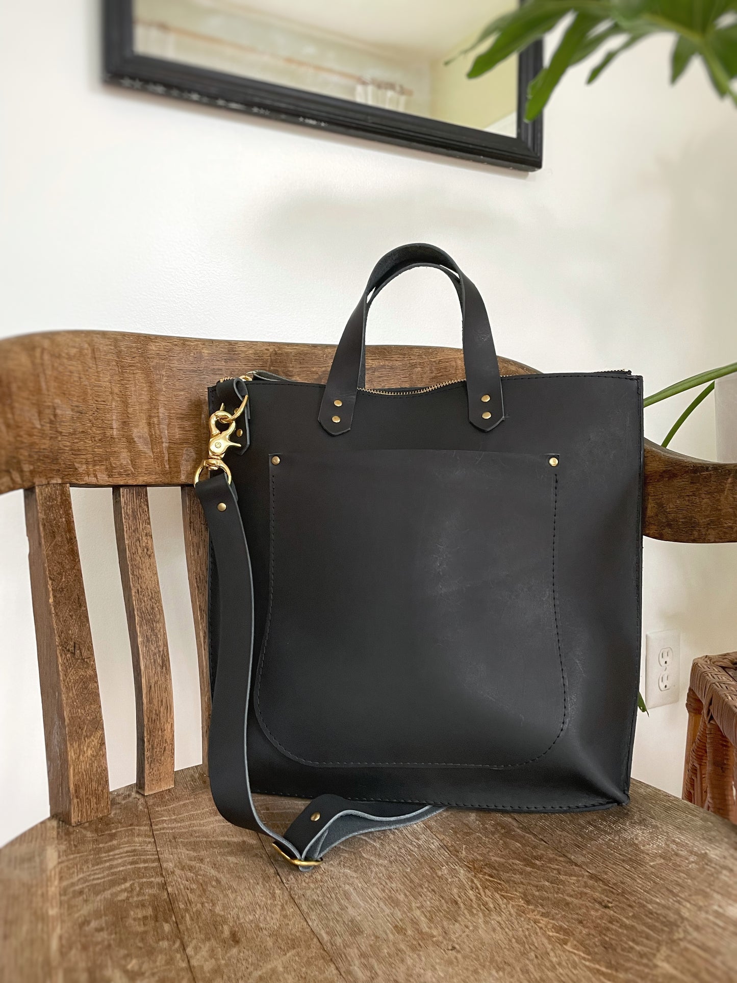 The Gunhild Leather Tote Bag